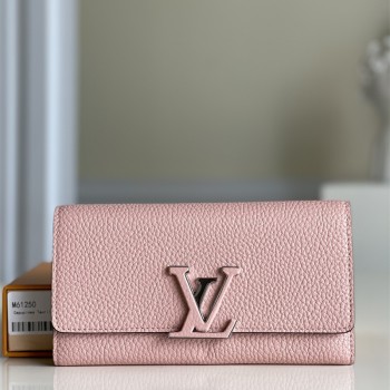 루이비통 Louis Vuitton M61248 여성 장지갑 카퓌신월릿 가죽