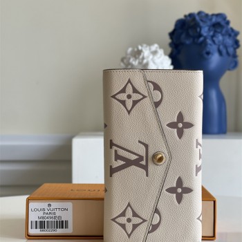 루이비통 사라 바이 컬러 모노그램 언플랜트 장지갑 M80496