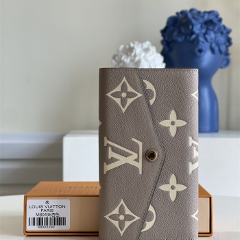 루이비통 사라 바이 컬러 모노그램 언플랜트 장지갑 M80496