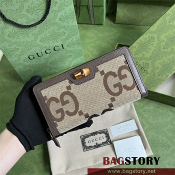 구찌 다이애나 파이톤 지퍼 지갑 장지갑 658634