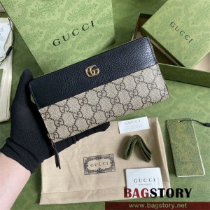 구찌 GG 마몽 지퍼 달린 지갑 456117 장지갑 