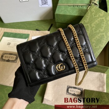 구찌 GUCCI 723787 마틀라세 체인 지갑 크로스백