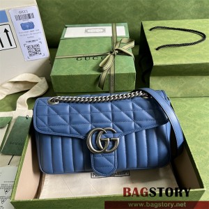 구찌 GUCCI GG 마몽 스몰 마틀라세 숄더백 443497