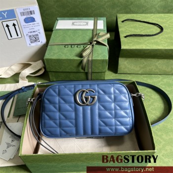 구찌 GUCCI 447632 GG 마몬트 마몽 스몰 마틀라세 숄더백