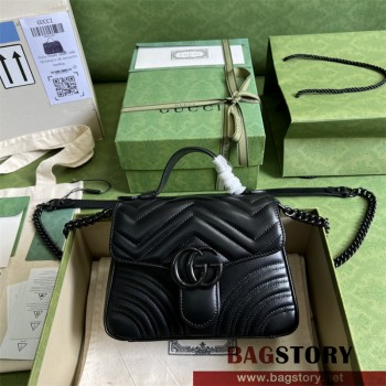 구찌 GUCCI 702563 마몽 미니 탑 핸들백