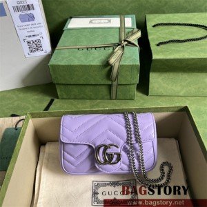 구찌 GUCCI 476433 GG 마몽 마틀라세 슈퍼 미니백