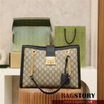 구찌 GUCCI 479197 패드락 미디움 GG 블랙 숄더백