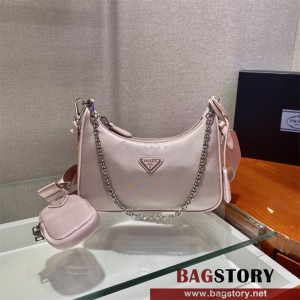 프라다 PRADA  리에디션 나일론 호보백 1BH204
