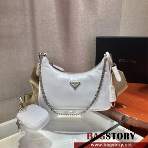 프라다 PRADA  리에디션 나일론 호보백 1BH204