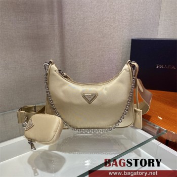 프라다 PRADA  리에디션 나일론 호보백 1BH204