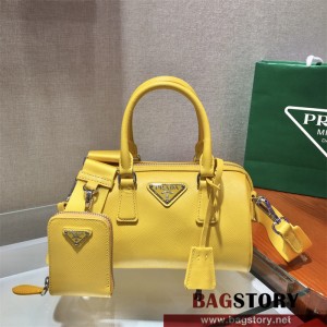 프라다 가죽 보스턴 토트백 1BA846 