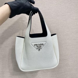 프라다 플로 워터릴리 가죽 핸드백 1BA349