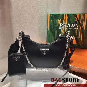 프라다 테수토 체인 스트랩 호보백 1BH204