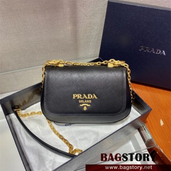 프라다 사피아노 레더 숄더백 1BD275