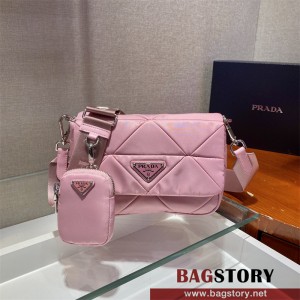 프라다 시스템 나파 패치워크 숄더백 1BD292