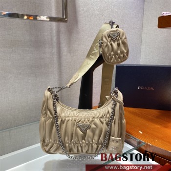 프라다 테수토 체인 스트랩 호보백 1BH204 