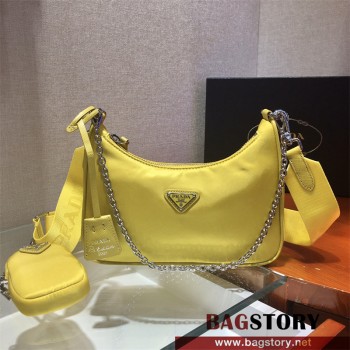 프라다 테수토 체인 스트랩 호보백 1BH204 