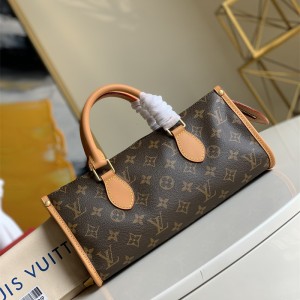  루이비통 Louis Vuitton 모노그램 캔버스 포핀코트 토트백 M40009