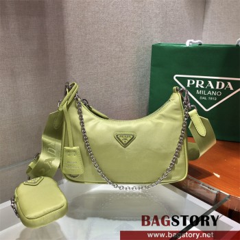 프라다 테수토 체인 스트랩 호보백 1BH204 