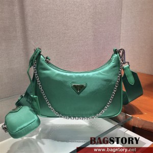프라다 테수토 체인 스트랩 호보백 1BH204 