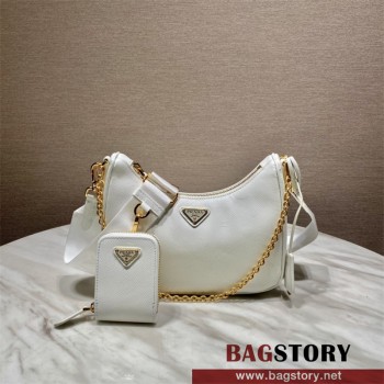 프라다 테수토 체인 스트랩 호보백 1BH204 