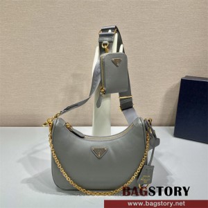 프라다 테수토 체인 스트랩 호보백 1BH204 