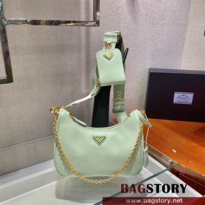 프라다 테수토 체인 스트랩 호보백 1BH204 