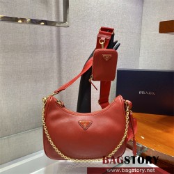 프라다 테수토 체인 스트랩 호보백 1BH204 
