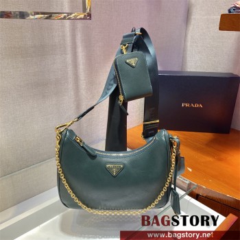 프라다 테수토 체인 스트랩 호보백 1BH204 