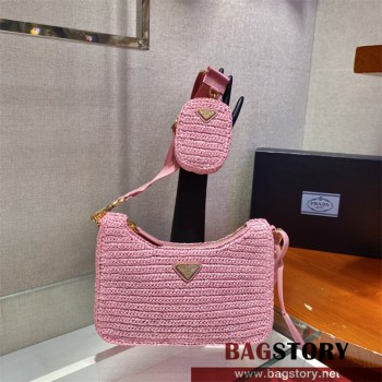 프라다 테수토 체인 스트랩 호보백 1BH204 