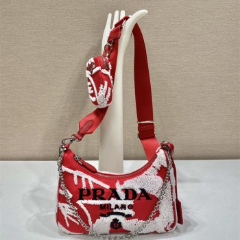 프라다 테수토 체인 스트랩 호보백 1BH204 