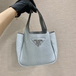 프라다 플로 워터릴리 가죽 핸드백 1BA349