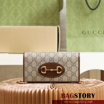 구찌 GUCCI GG 수프림 홀스빗 1955 체인크로스백 621892