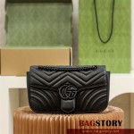 구찌 GUCCI GG 마몽 스몰 마틀라세 숄더백 443497