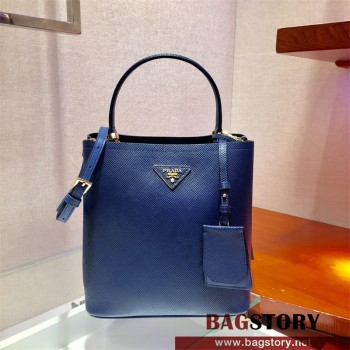 프라다 PRADA 파니에 악어가죽 핸드백 1BA212