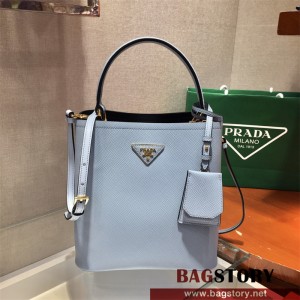 프라다 PRADA 파니에 악어가죽 핸드백 1BA212