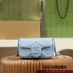 구찌 GUCCI 699757 GG 마몬트 벨트 백