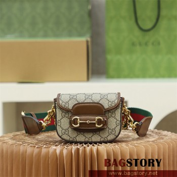 구찌 GUCCI 홀스빗 1955 스트랩 지갑 699760