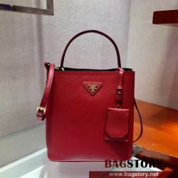 프라다 PRADA 파니에 악어가죽 핸드백 1BA212