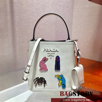 프라다 PRADA 파니에 핸드백 미니 1BA217
