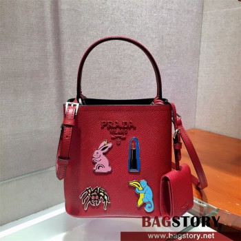 프라다 PRADA 파니에 핸드백 미니 1BA217