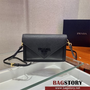 프라다 엔벨로프 미니 숄더백 사피노아 소가죽 1BP020