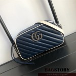 구찌 GUCCI 447632 GG 마몬트 마몽 스몰 마틀라세 숄더백