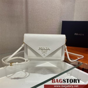 프라다 엔벨로프 미니 숄더백 사피노아 소가죽 1BP020