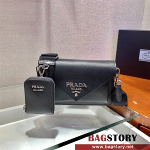 프라다 엔벨로프 미니 숄더백 사피노아 소가죽 1BP020