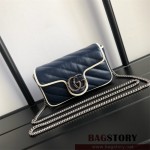 구찌 GUCCI 476433 GG 마몽 마틀라세 슈퍼 미니백