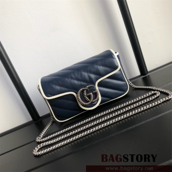 구찌 GUCCI 476433 GG 마몽 마틀라세 슈퍼 미니백