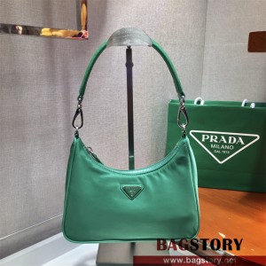 프라다 PRADA 나일론 숄더백 호보백 1BC204