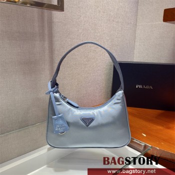 프라다 리에디션 나일론 호보백 블랙 1NE515