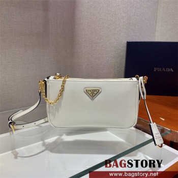 프라다 PRADA 사피아노 체인 스트랩 숄더백 1BH171